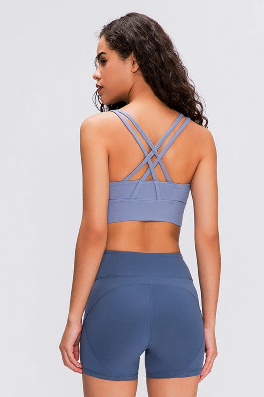 Support that moves with you. Style that stands out. The JupiterGear Double-XBack Sports Bra is designed for women who want more than just function from their fitness wear. With its sleek double crisscross back straps and smooth, sculpting fit, this bra delivers medium support with maximum style