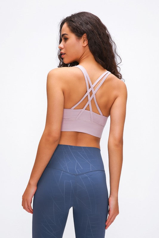 Support that moves with you. Style that stands out. The JupiterGear Double-XBack Sports Bra is designed for women who want more than just function from their fitness wear. With its sleek double crisscross back straps and smooth, sculpting fit, this bra delivers medium support with maximum style