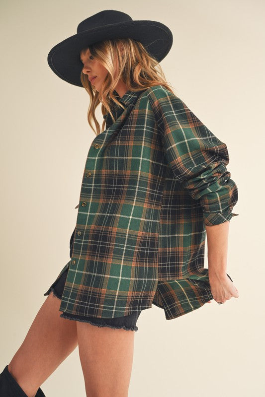 Boxy, relaxed silhouette for easy layering and casual comfort. 