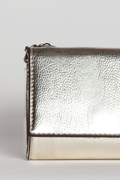 METALLIC LEATHER BAG