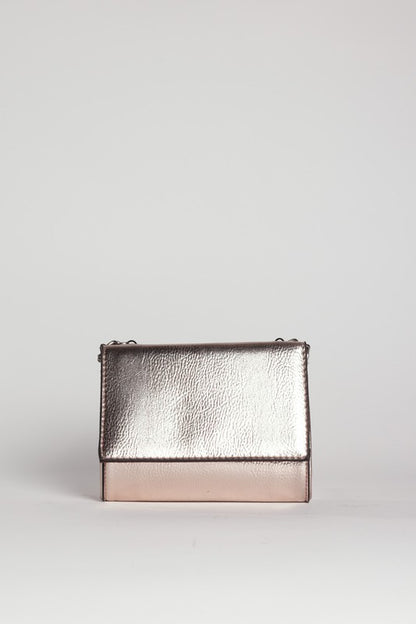 METALLIC LEATHER BAG
