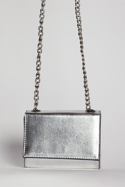 METALLIC LEATHER BAG