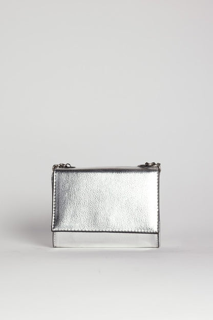 METALLIC LEATHER BAG