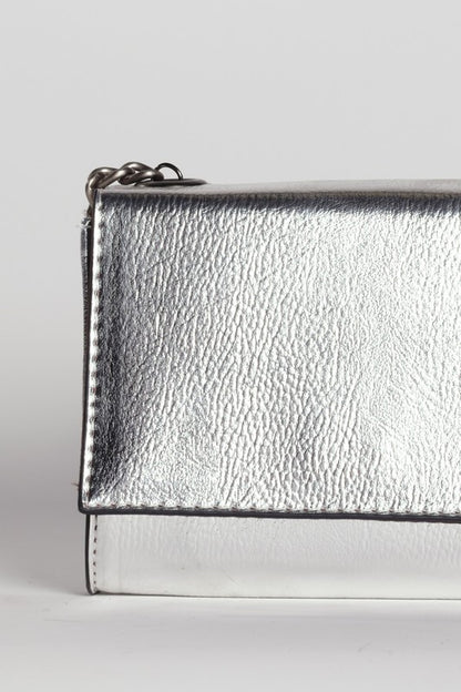 METALLIC LEATHER BAG