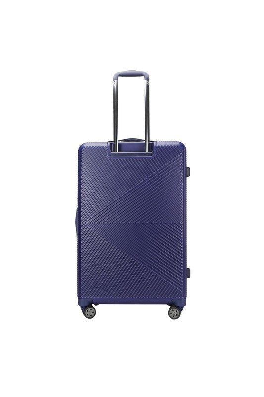 Lightweight hardside spinner suitcase featuring a contemporary design, ideal for effortless journeys.
