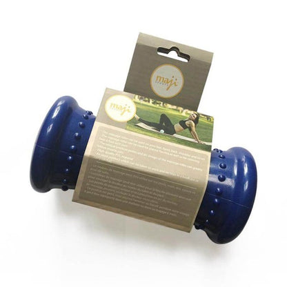 Maji pressure point foot massager roller with arc shape and textured pressure nodes for foot muscle relief

