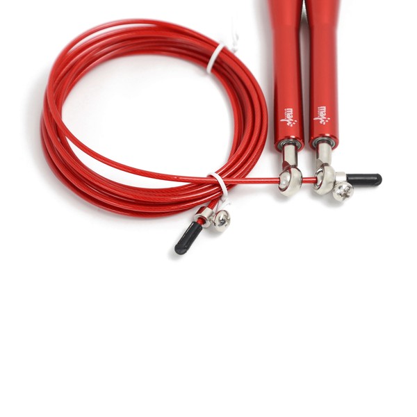 Ready to torch calories and boost your agility? The Maji Sports High Speed Jump Rope is built for speed, precision, and serious sweat. Whether you're crushing HIIT, warming up for a lift, or dialing in your footwork, this rope delivers smooth rotations and lightning-fast performance.