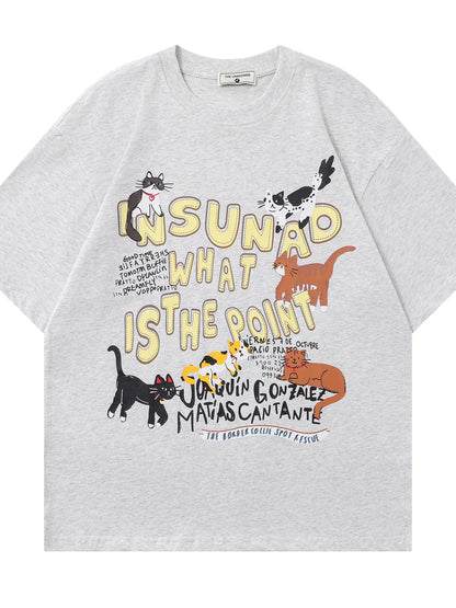 The Mens Graphic Round-Neck Short-Sleeve T-Shirt #3 is a modern, comfortable tee with a bold graphic on soft fabric and a classic ribbed neckline for everyday wear.