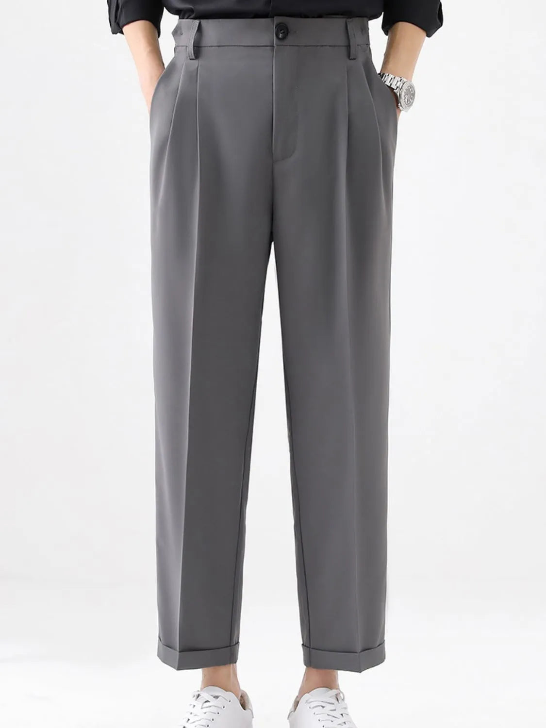 Comfort that fits. Style that lasts. These solid-color pants are designed for everyday wear with a clean, minimal look and a fit that works for every body. Whether you're heading to work, running errands, or relaxing at home, these pants deliver effortless style and all-day comfort.