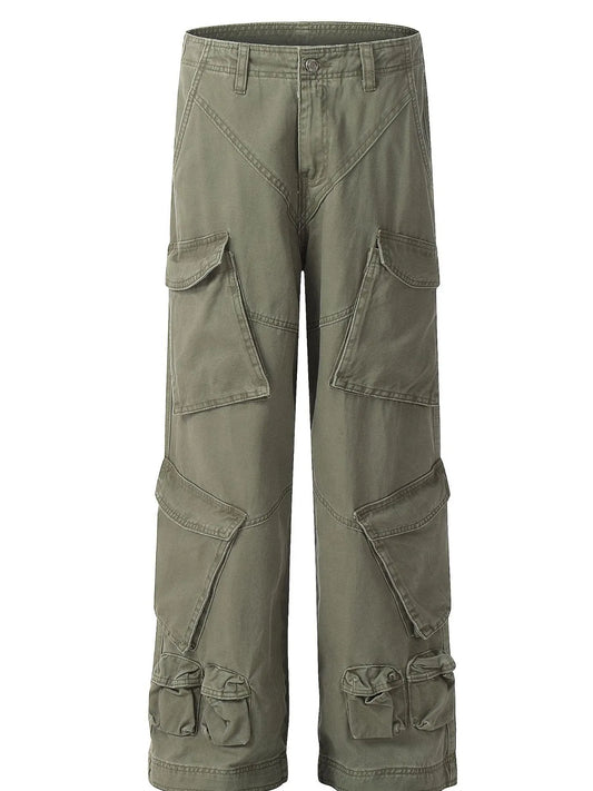 Utility meets attitude. These wide-leg cargo pants are built for movement, style, and everyday versatility. Whether you're hitting the streets or chilling off-duty, they deliver comfort with a bold silhouette.