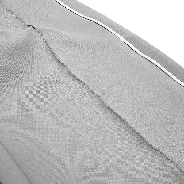 Mens Side Pipe Stacked Flare Pants_e