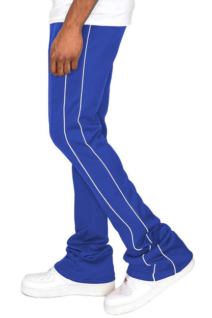 Mens Side Pipe Stacked Flare Pants_m