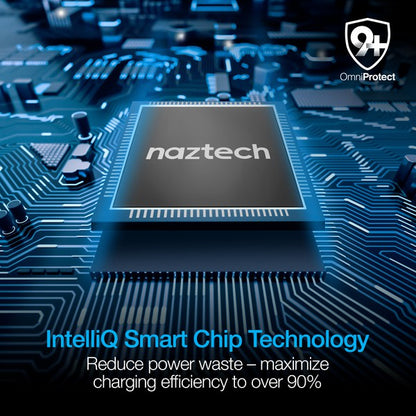 A compact Naztech wall charger with a 30W USB-C Power Delivery port and two matching USB-C to USB-C cables—designed for fast, portable charging.