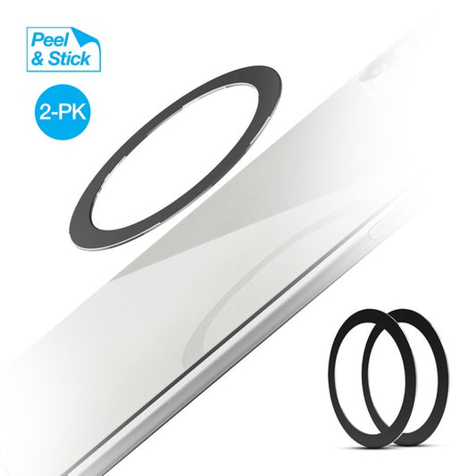 Transform any phone case into a MagSafe-compatible powerhouse with the Naztech MagUP Magnetic Ring 2-Pack. Designed for seamless alignment and secure attachment, these ultra-thin rings unlock the full potential of MagSafe charging and accessories—without switching cases.