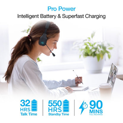 Engineered for professionals on the move, the Naztech NXT-700 Xtreme delivers powerful noise cancellation, all-day comfort, and seamless wireless connectivity. Whether you're commuting, working remotely, or driving cross-country, this headset keeps your communication sharp and distraction-free.