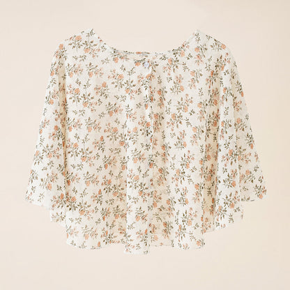 Spring Summer Thin Sun Proof Coat Small Shawl All Match Short Chiffon Sun Protection Clothing Thin Shawl