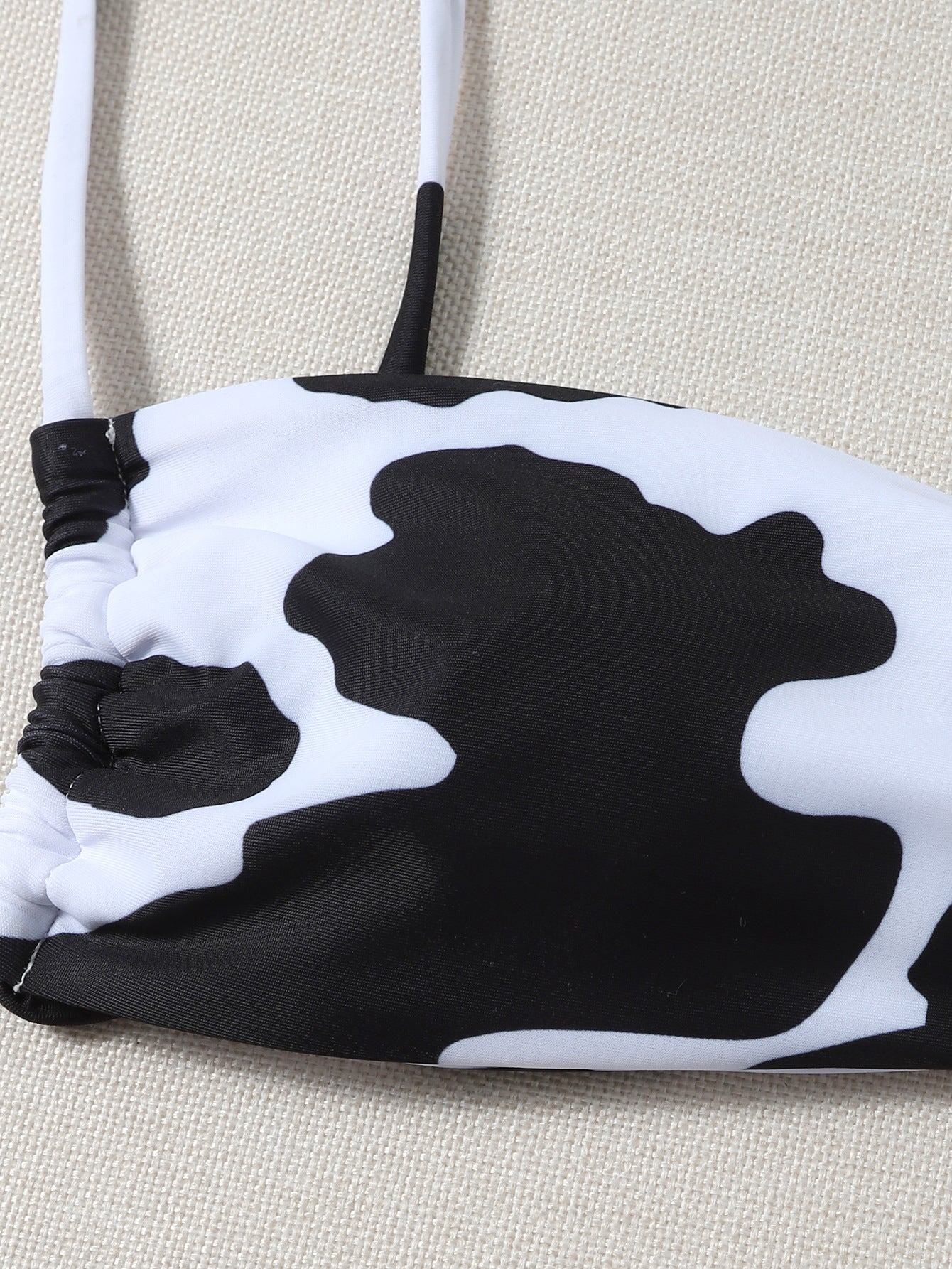 Cow Print Bikini Sexy Bikini Lady Simple Split Swimsuit