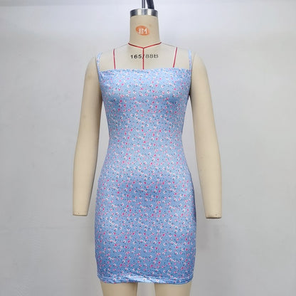 Sexy Sling Dress Tight Dress Women