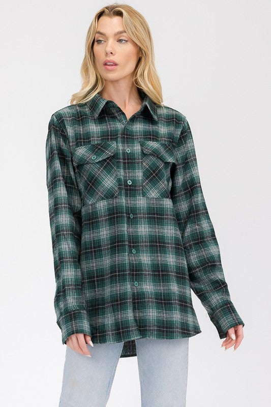 Functional chest pockets for convenience and style.