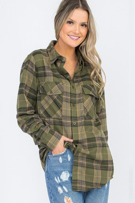 Perfect layering piece over tees or tanks.