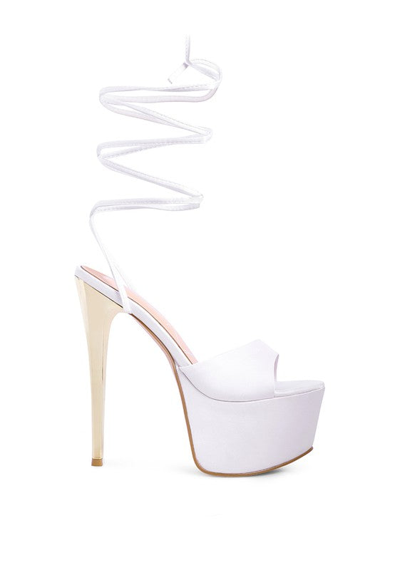 PASSION PLATFORM LACE-UP HEEL 