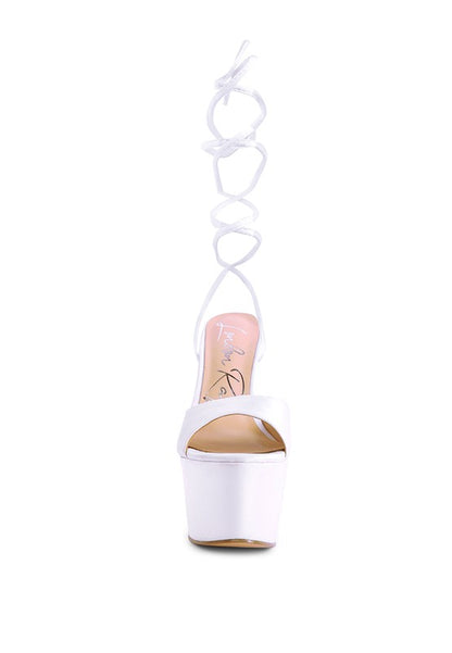 PASSION PLATFORM LACE-UP HEEL 