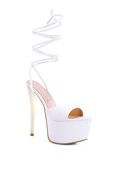 PASSION PLATFORM LACE-UP HEEL 