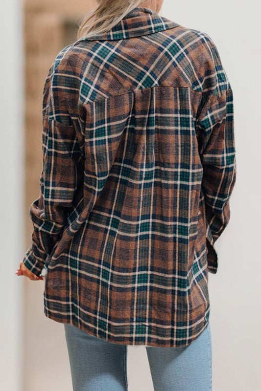 A wardrobe essential for transitional seasons. A Back View