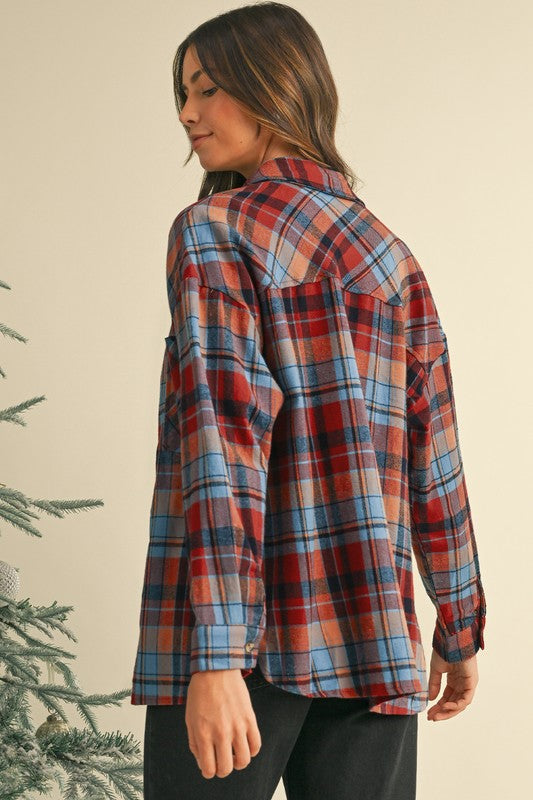 Hem that hits at hip length, flattering for many body types. 