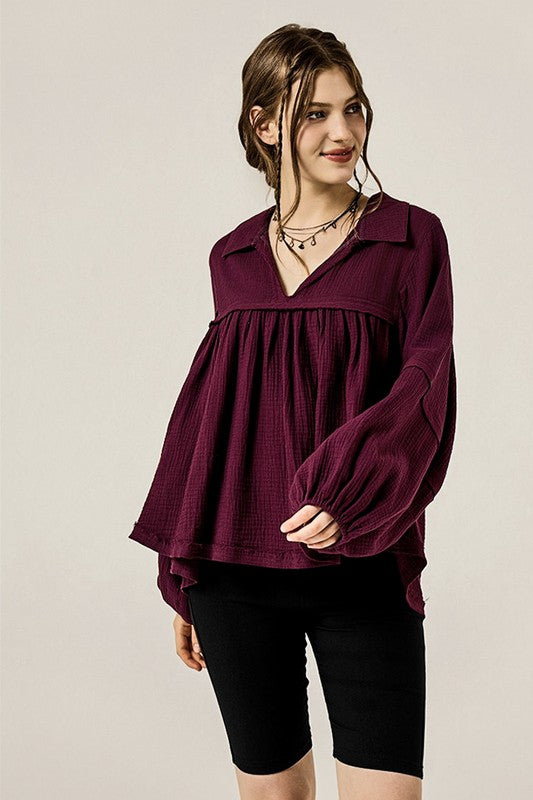 High-low hemline for a playful and flattering front/back advantage. 