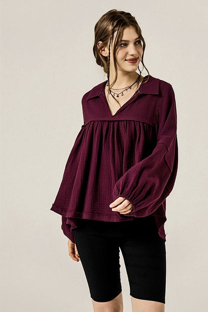 High-low hemline for a playful and flattering front/back advantage. 