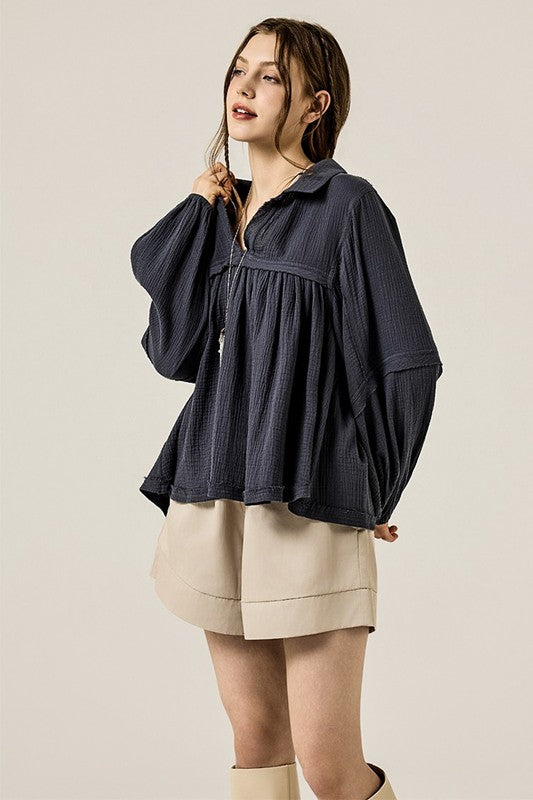 A stylish essential for plus-size wardrobes seeking elegance + comfort.