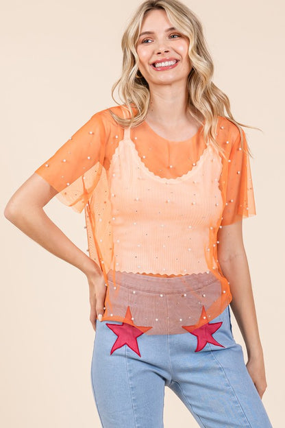 Plus-size cut crafted to flatter curves with a relaxed yet stylish fit. 