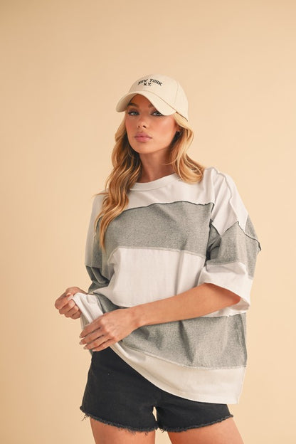 Relaxed neckline for casual, everyday comfort. 