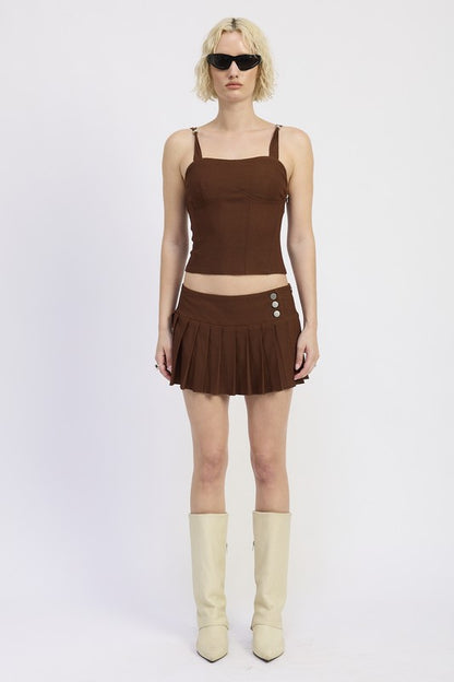 Perfect for a night out or party look — pairs well with sleek bottoms.