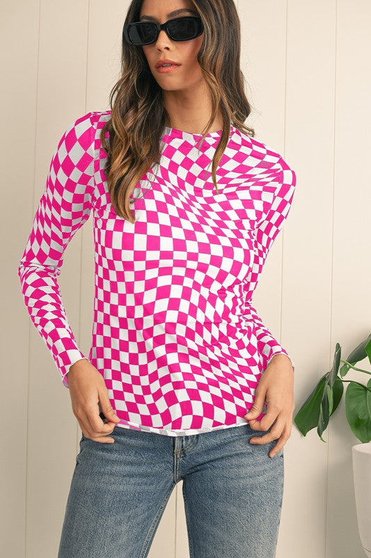Soft polyester-elastane blend ensures stretch.