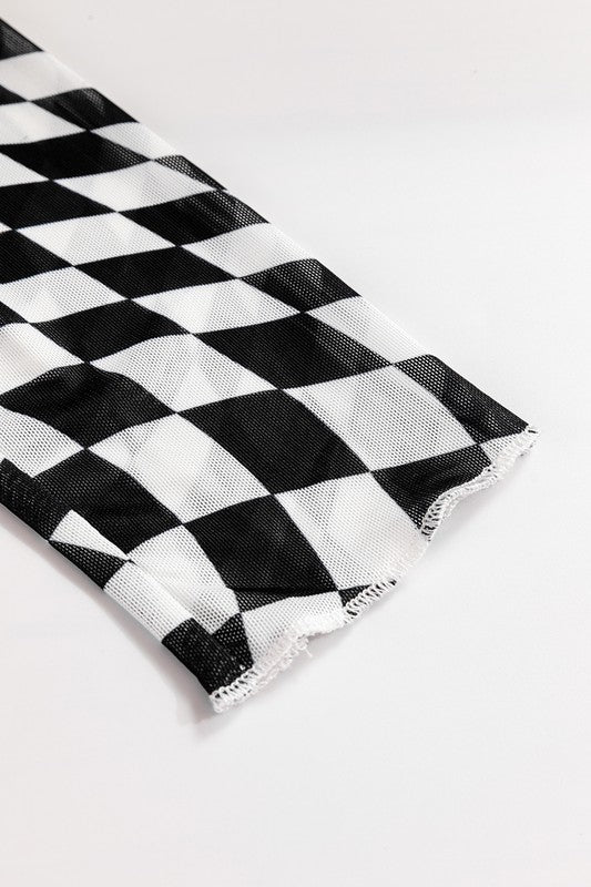 Stylish alternative to standard plaid tops.