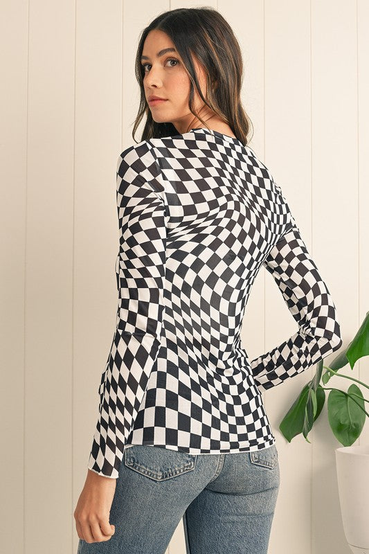 Sheer yet stylish fabric adds allure.