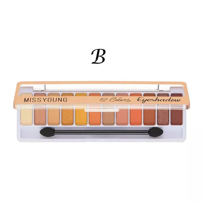 NEW Colors Nude Eyeshadow Makeup Palette Matte Lasting Waterproof Non-Flying Powder Eye Shadow Makeup Cosmetics