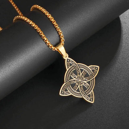 New Metal Black Cross Pendant Necklace Men and Women Fashion Gothic Punk Trend Hip Hop Accessories Jewelry Gift Wholesale