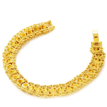Sha Jin Bracelet Women's Bracelet Fu Zi Fashion Geometry Women's Personalized Watch Chain