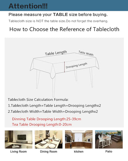 Nordic Simple Rectangular Table Cloth Coffee Table Cloth Geometric Outdoor Picnic Mat Antifouling Table Cloth