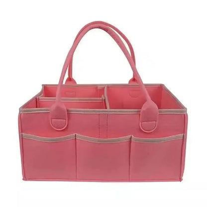 Children's Felt Diaper Storage Bag Baby Miscellaneous Toys Diapers Large Capacity Felt Diaper Bag