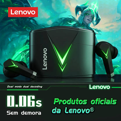 Choice Original Lenovo LP6 TWS Wireless Buletooth V5.1 Earphones Dual Mode Music Gaming Headsets New E-Sports  Headphones
