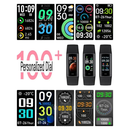 Smart Band 8 Pro Fitness Bracelet Wristbands Woman Pedometers For Walking Women'S Watches For Huawei Xiaomi Phone