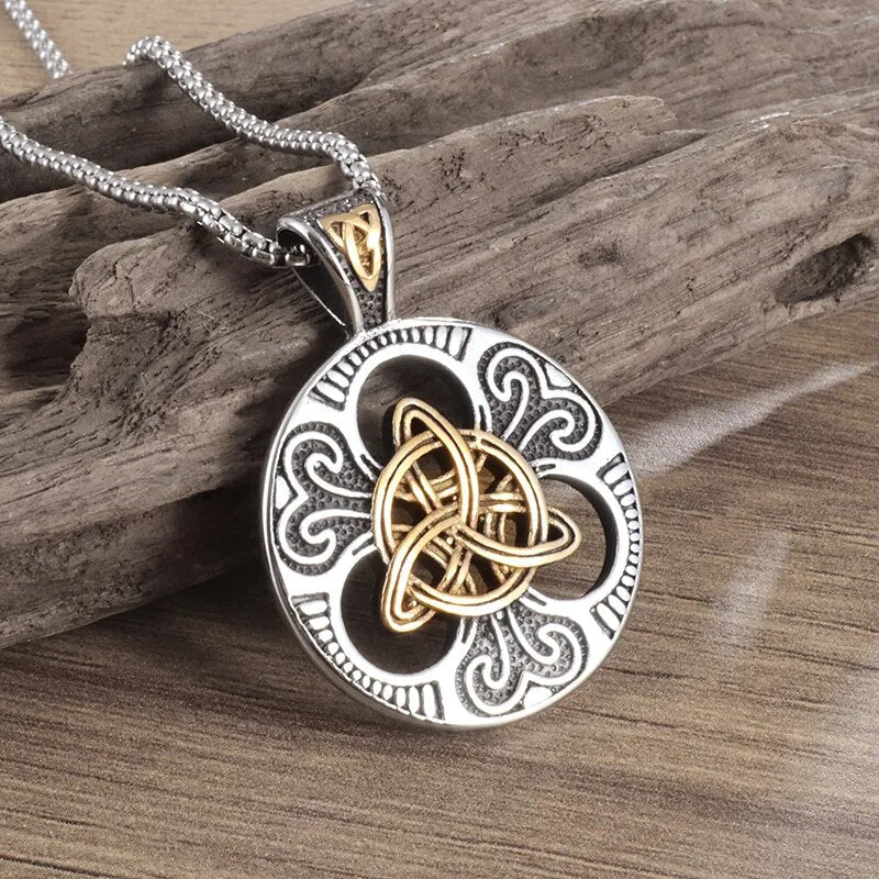 New Metal Black Cross Pendant Necklace Men and Women Fashion Gothic Punk Trend Hip Hop Accessories Jewelry Gift Wholesale