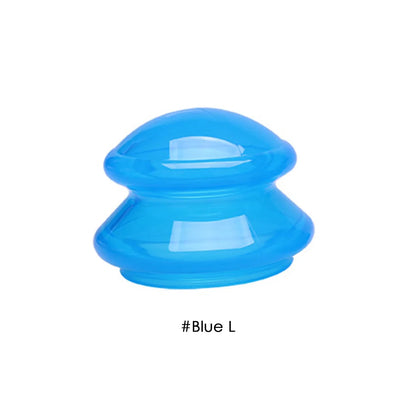 1/4Pcs Silicone Body Cupping Cups For Face Neck Back Eyes Massage Vacuum Cans Anti-cellulite Massager Suction Cup Treatments