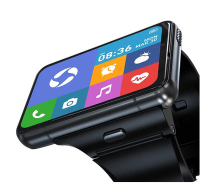 2025 S999 Smart Watch Phone 4G LTE Android 9.0 OS 4GB 64GB Smartwatch 2.8 Inch Screen 2300mAh Dual Cameras Face Unlock GPS WIFI