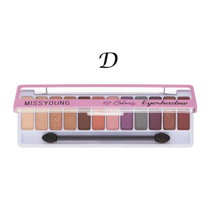 NEW Colors Nude Eyeshadow Makeup Palette Matte Lasting Waterproof Non-Flying Powder Eye Shadow Makeup Cosmetics