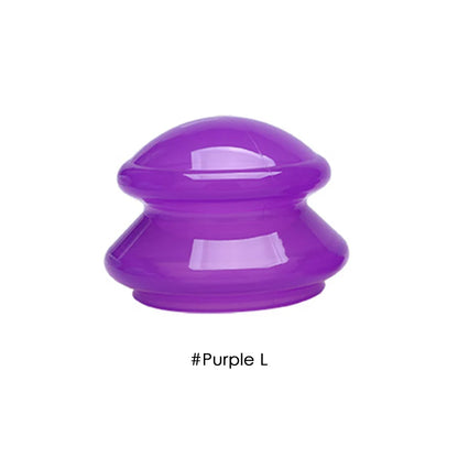 1/4Pcs Silicone Body Cupping Cups For Face Neck Back Eyes Massage Vacuum Cans Anti-cellulite Massager Suction Cup Treatments